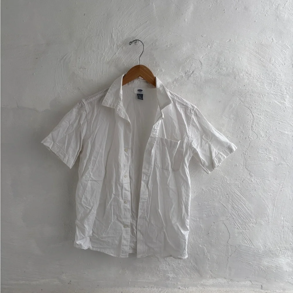 Boys Old navy XL casual button down short sleeve